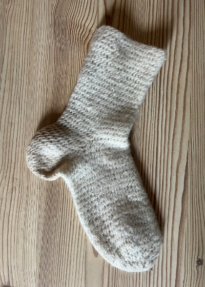 <b>733: Sokker</b> <i>(Materiale: Uld<br> Længde: - |  Bredde: - <br>)</i>